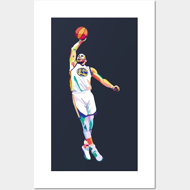 Stephen Curry Wall Art by Creativedy Stuff